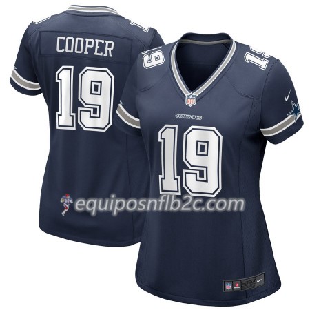 Camiseta Mujer NFL Dallas Cowboys Amari Cooper 19 Nike Navy 